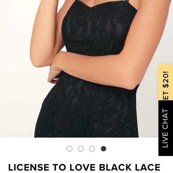 Lulu's Dresses & Skirts - Black lace dress Lulu's Dresses & Skirts - Black lace dress